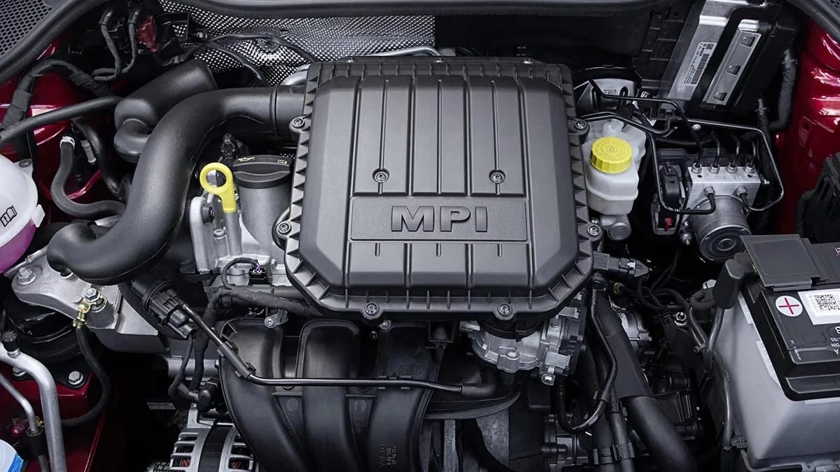 O modelo conta com um motor 1.0 MPI de 80 cv, de três cilindros naturalmente aspirado e sem turbo (SEAT/Divulgação)