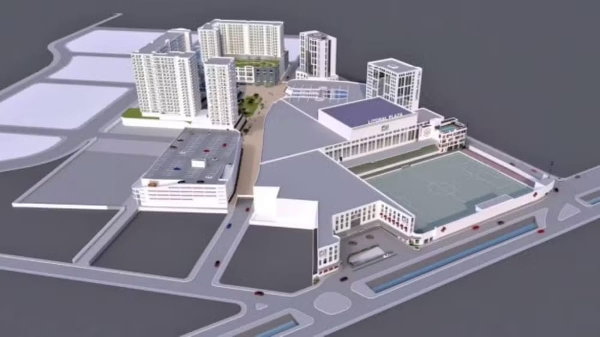Um dos diferenciais do projeto é o inovador conceito de open mall, com lojas no térreo abertas para o exterior (Reprodução)