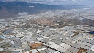 El Ejido, localizada na província de Almería, no sudeste da Espanha