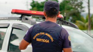 A Guarda Civil de Bertioga realizava patrulhamento preventivo no momento da apreensão