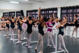 Alunas representam a cidade no 21&ordm; Vida ao Corpo Festival Internacional