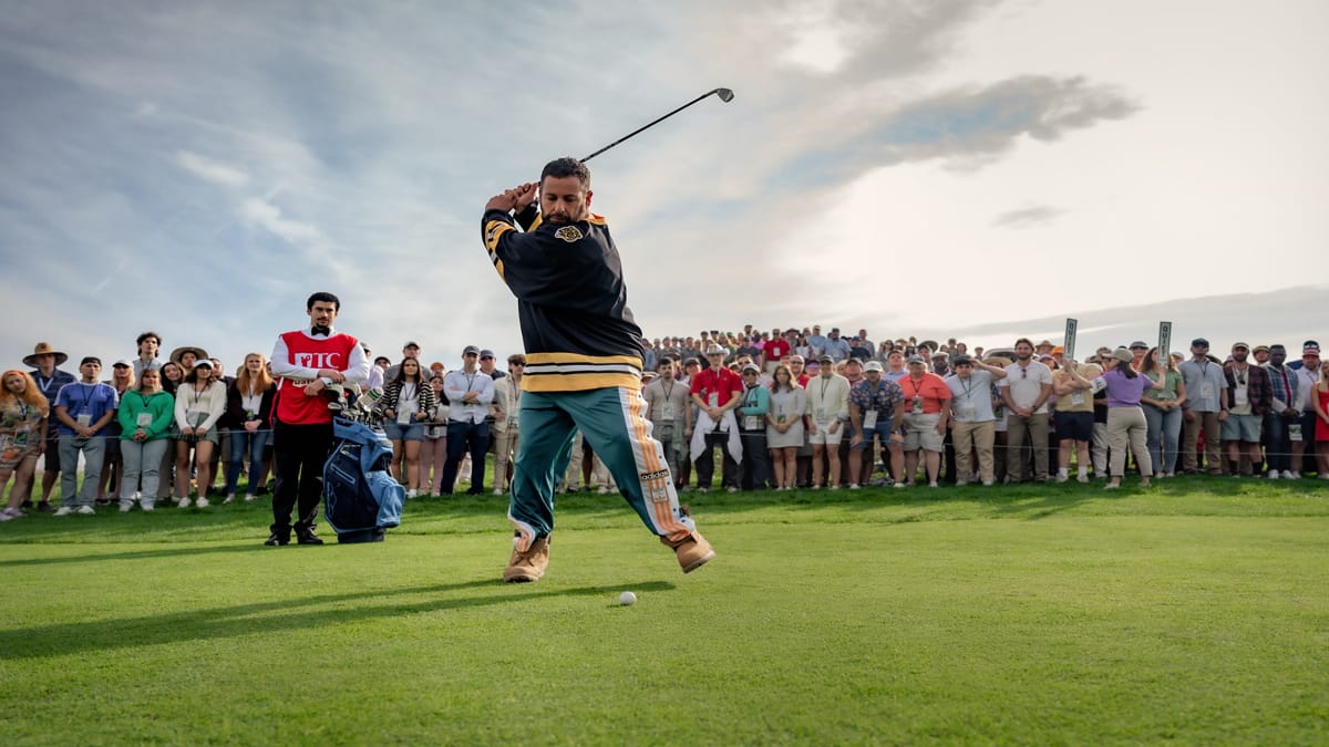 Depois de 29 anos do original, 'Um Maluco no Golfe 2' será lançado pela plataforma no final do mês (Netflix/Divulgação)