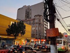 Intervenções seguirão até 5 de agosto e abrangem 164 postes ao longo de 1,7 km da via