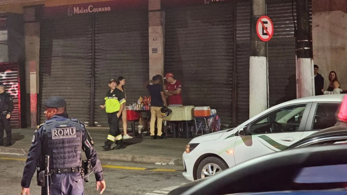 A ação contou com apoio da Polícia Militar, da Guarda Civil Municipal e da Vigilância Sanitária (Sevisa). Crédito: Divulgação/ PMS