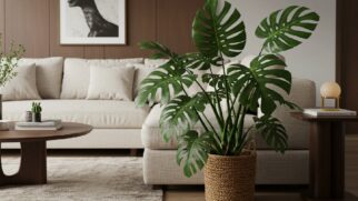 Monstera ajuda a movimentar o chi e traz equilíbrio para a casa