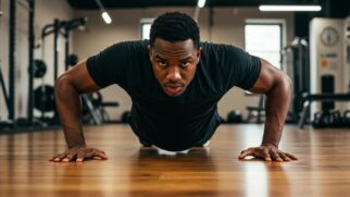 Flexões podem auxiliar no ganho de massa muscular