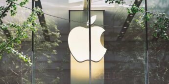 A famosa maça mordida da Apple