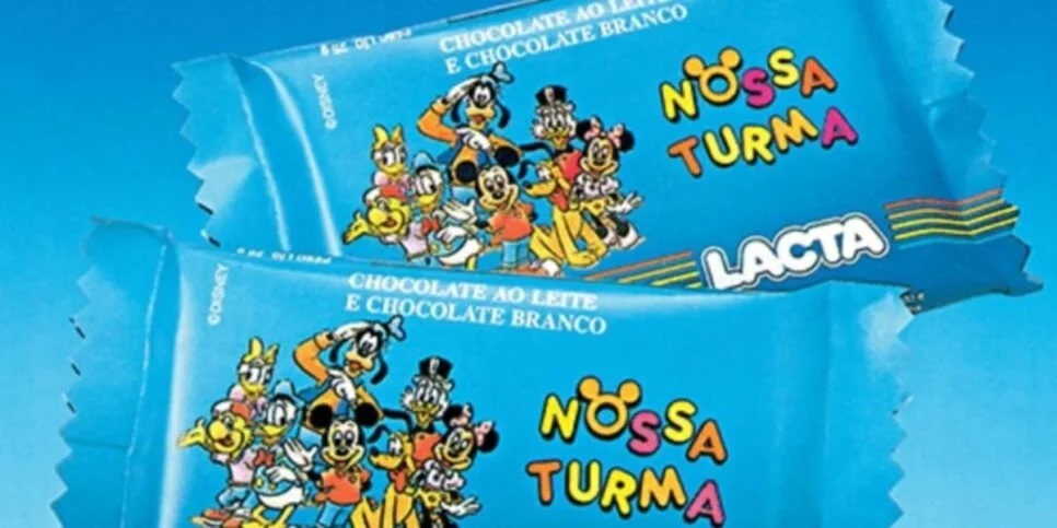 Chocolate Nossa Turma, da Lacta