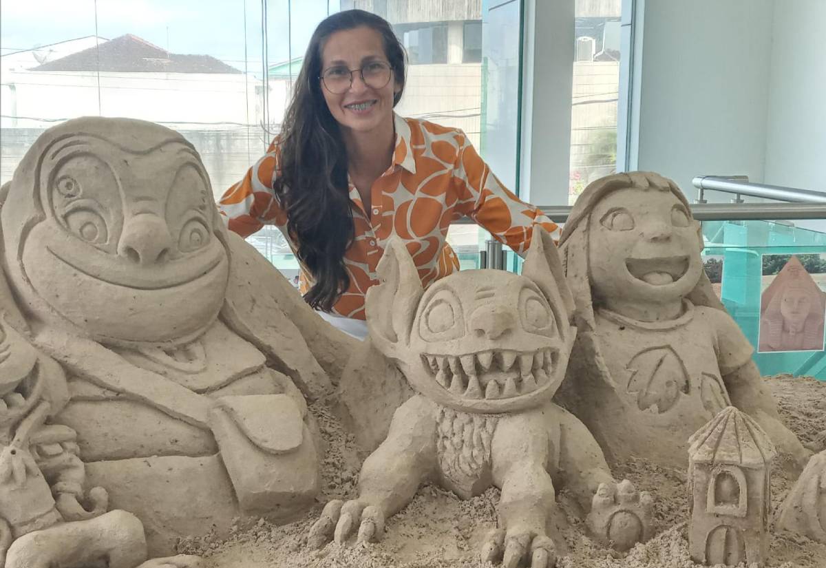 Mais informações podem ser acessadas no instagram da artista Renata Louzada @esculturaemareia.