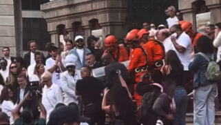 Durante a cerimônia, um momento de destaque foi a participação de Carlinhos Brown
