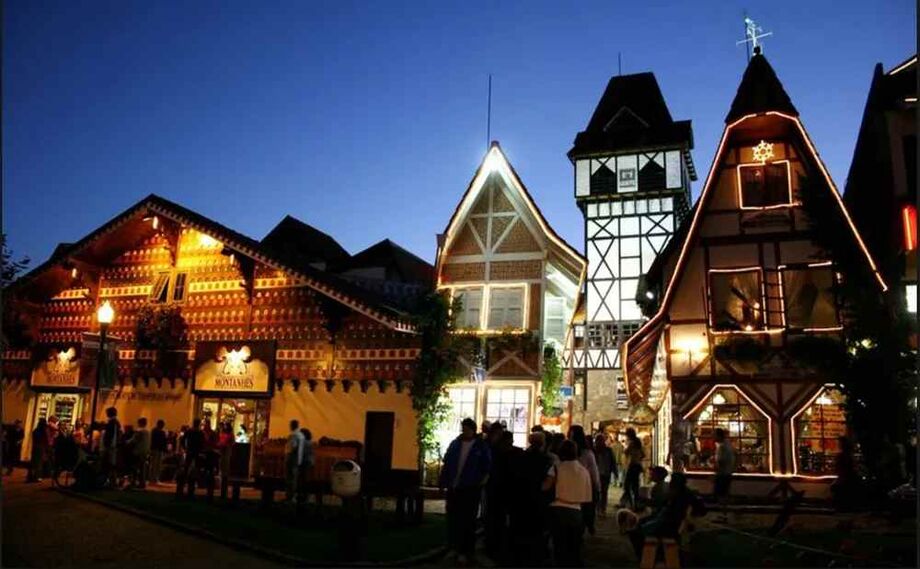 A arquitetura de Campos do Jordão também remete aos países europeus / PMCJ/Divulgação