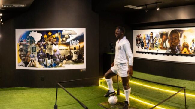 Sala Astro Rei, no Memorial das Conquistas