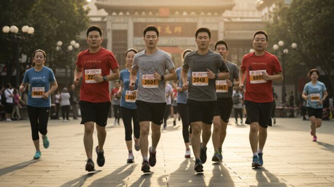 Uma nova forma de bonificação: quilômetros corridos viram dinheiro extra para funcionários na China