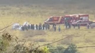 Avião caiu na área rural da cidade de São José do Rio Preto, interior de São Paulo