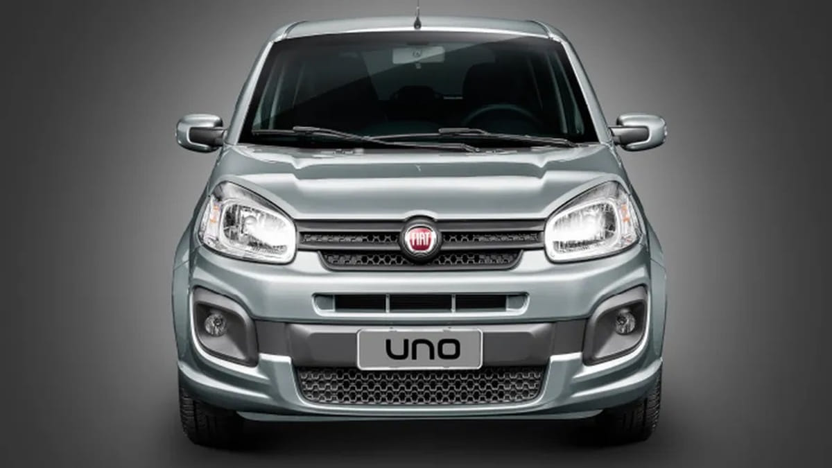 Fiat Uno, com 187 ocorrências (Divulgação)