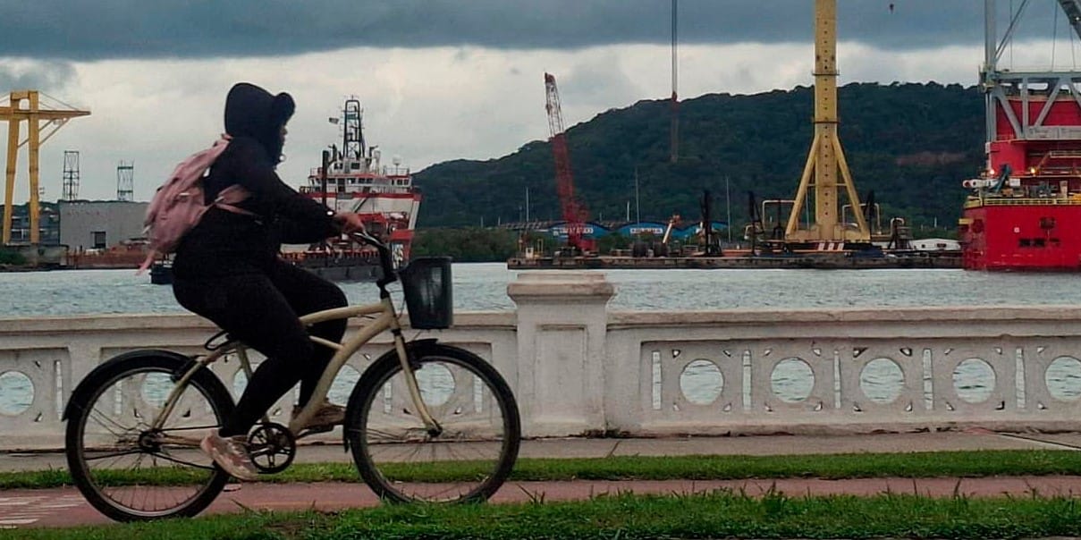 Faz frio e chove razoavelmente em todo o litoral de SP desde o começo da semana