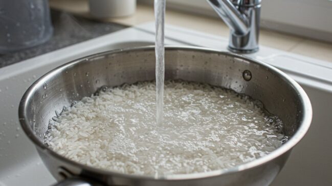 Estudo aponta: lavar o arroz não muda a textura, mas pode ajudar a reduzir poluentes como microplásticos e arsênio