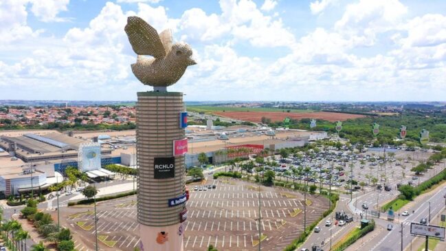 O Parque Dom Pedro Shopping, localizado em Campinas, ostenta 126,5 mil m² de área bruta locável