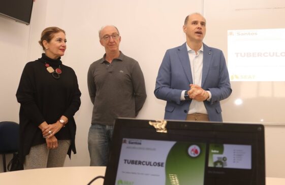 Santos anunciou, nesta sexta-feira (4), novas medidas para combater a tuberculose