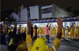 A decisão de parar parcialmente o serviço ocorreu após assembleia com os trabalhadores