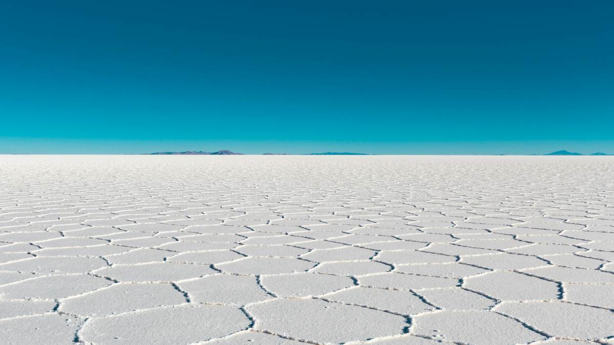 O deserto de Sal é a maior planície salgada contínua no mundo/Reprodução/Pexels