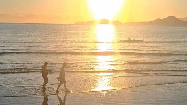 Amplitude térmica das praias é sempre menor