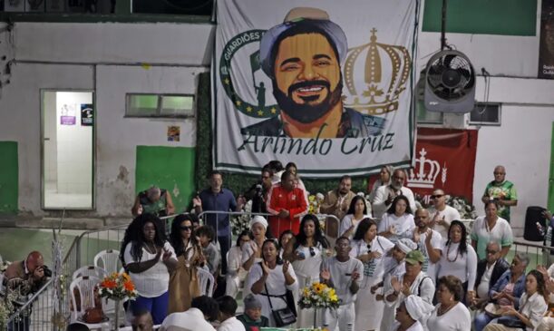 Despedida do cantor seguiu a tradição afro-brasileira que une música, festa e homenagem alegre à vida e à ancestralidade