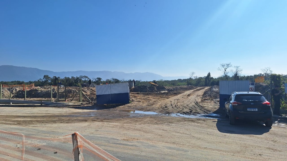 Obras de mobilidade urbana fazem parte da urbanização da Vila dos Pescadores (Luana Fernandes/DL)