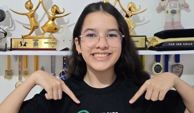 Conhecida carinhosamente como Nicolinha, a jovem já detectou 80 asteroides e, desde os 6 anos, atua como divulgadora científica