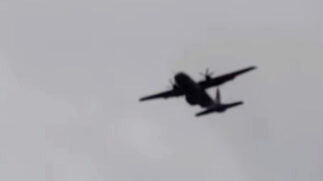 A aeronave, no entanto, não apresentava risco