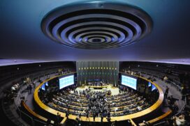 Câmara é composta por 513 parlamentares, número que é distribuído proporcionalmente entre os estados