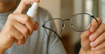 Detergente neutro e água são os melhores aliados para lentes limpas por mais tempo