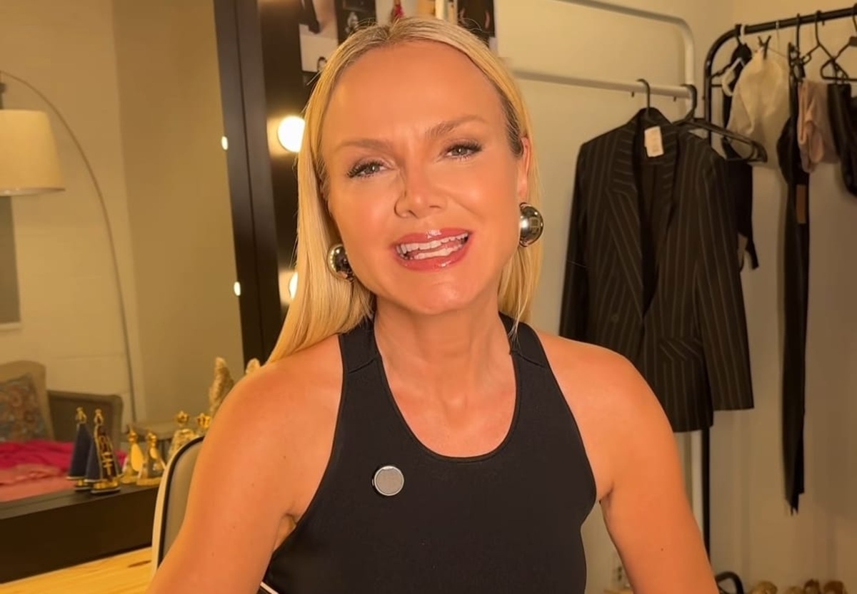 A apresentadora Eliana