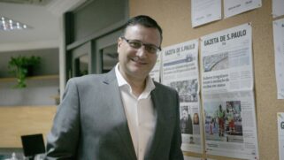 Hiram Baroli é o novo diretor-geral do grupo GMG Brasil, união entre os jornais Diário do Litoral e Gazeta de S.Paulo