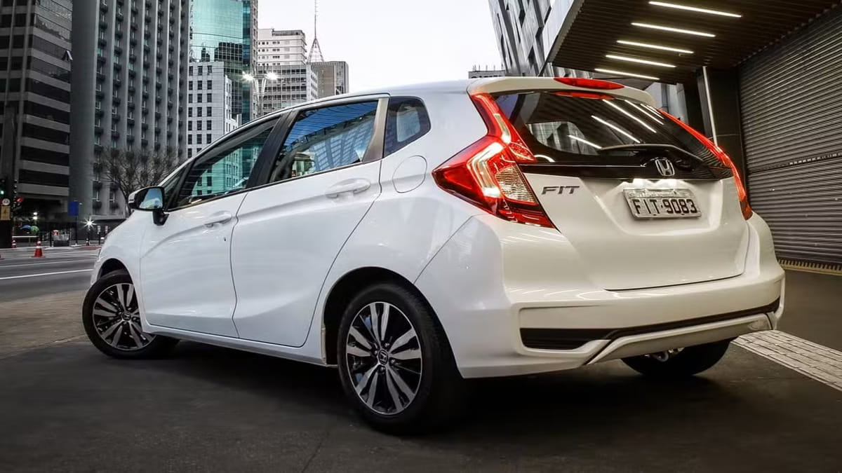 O Honda Fit chegou a ser comercializado no Brasil por 18 anos, saindo de linha em 2021 (Honda/Divulgação)