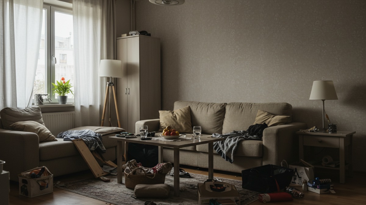 Homem ao retornar para seu apartamento encontrou o imóvel arrombado e completamente revirado (imagem ilustrativa)(imagem ilustrativa)