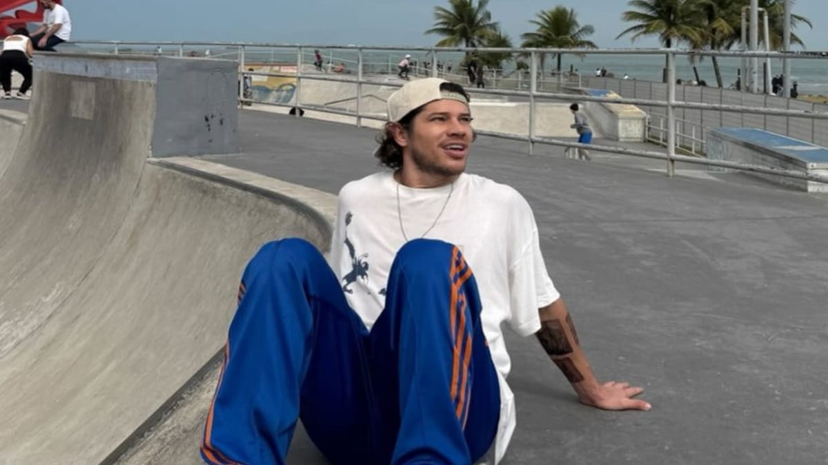 José Loreto já está em Santos gravando a cinebiografia do músico Chorão