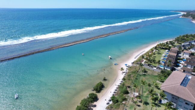 A região vem conquistando visitantes com sua paisagem paradisíaca e atrativo único