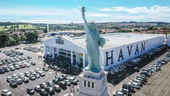 Gigante japonesa promete ser uma forte concorrência com a Havan