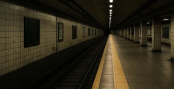 Há muitas estações vazias e misteriosas no metrô de SP / Imagem apenas ilustrativa