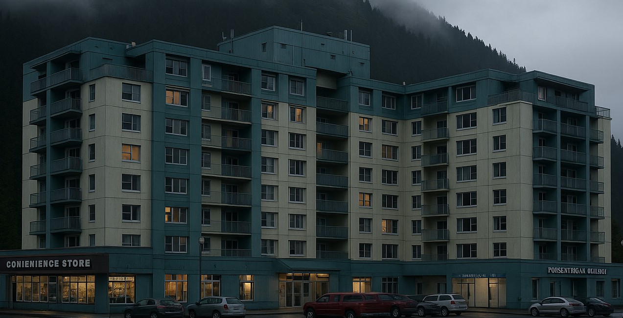 A cidade onde todos os habitantes residem no mesmo prédio / Foto ilustrativa