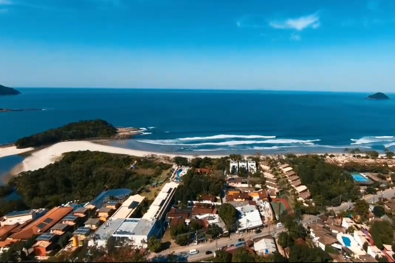 Camburi, em São Sebastião, é um convite ao descanso e à contemplação