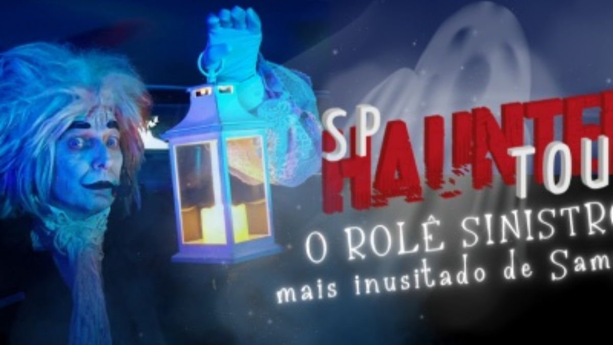 City Tour Cênico Haunted: "Histórias de arrepiar pelo centro histórico de SP." Crédito: Divulgação.