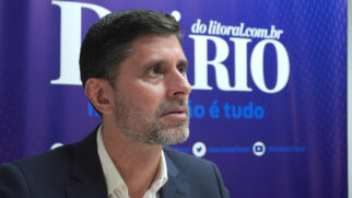 Prefeito de Itanhaém, Tiago Cervantes, esteve na redação do Diário do Litoral