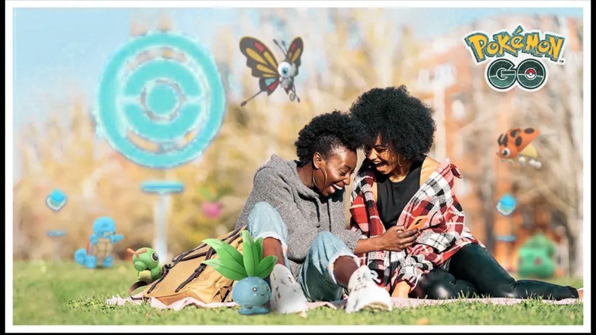 A Praça Pokémon Go recria o universo do jogo com Poképaradas, cenários para fotos e aulas de Pokémon Estampas Ilustradas/ Pokémon Go/Divulgação