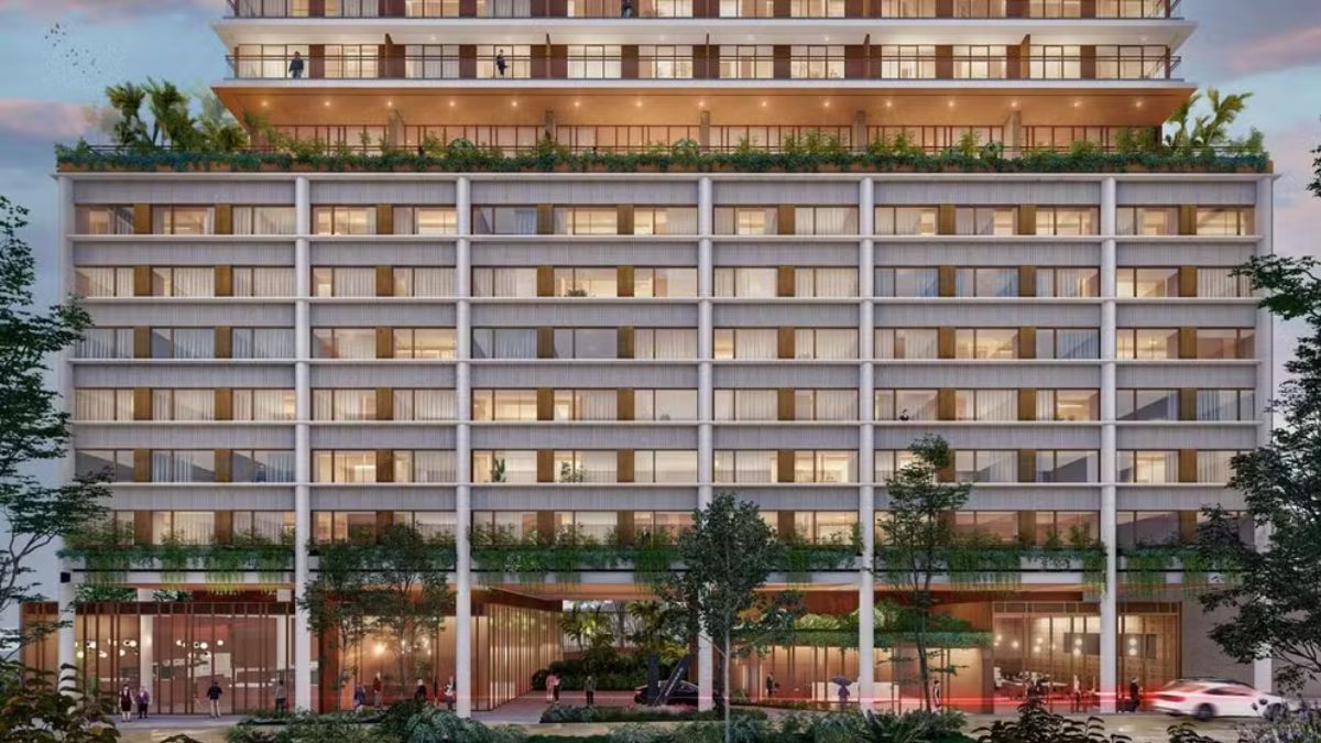 Perspectiva do empreendimento da Vitacon, em Higienópolis, que terá unidades de 30 a 80 m² com serviços sob demanda/ Divulgação