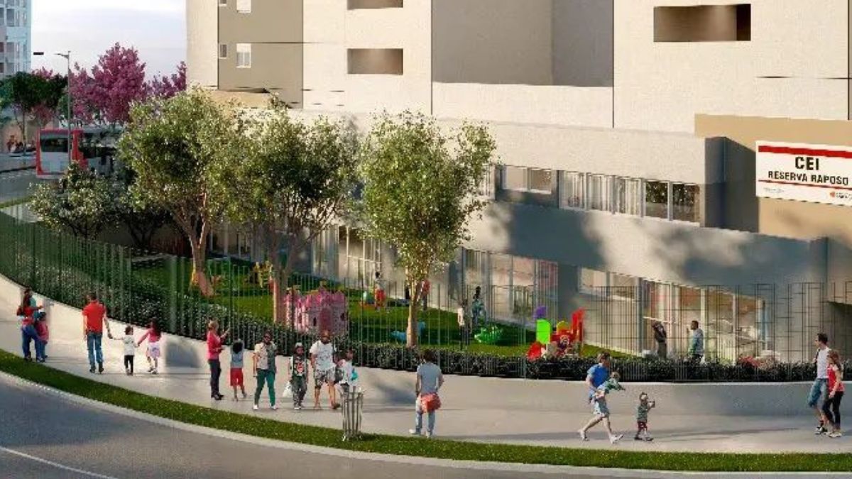 Uma creche bem localizada - Divulgação/ReservaRaposa