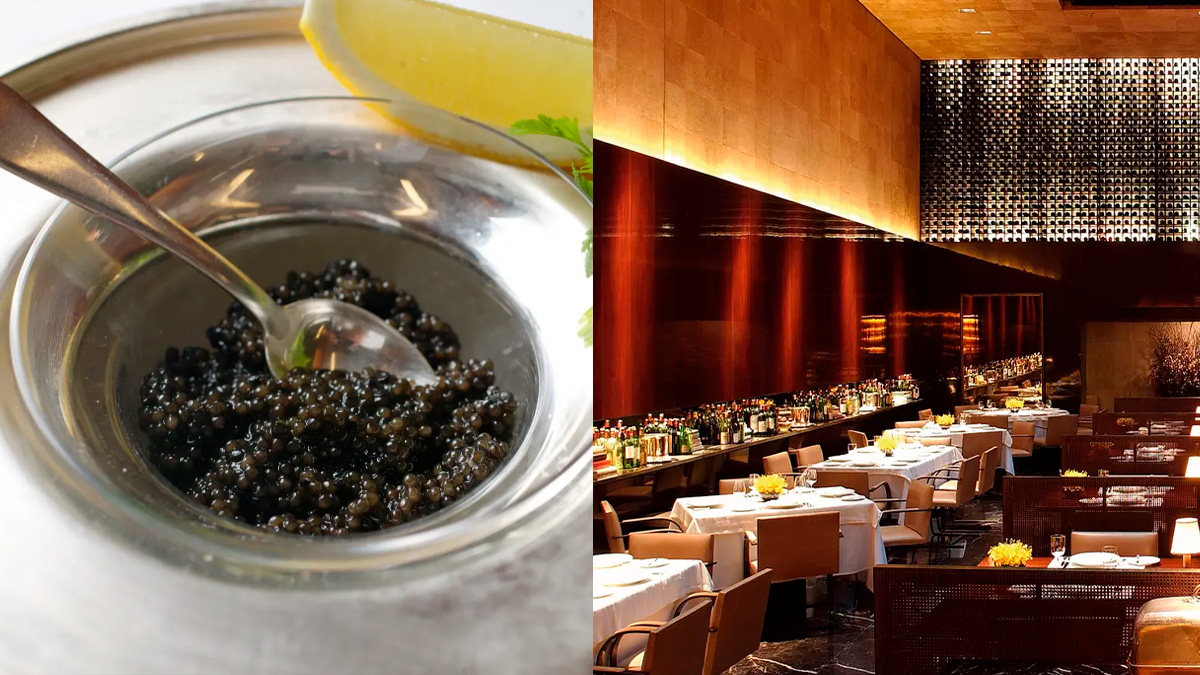 O Restaurante Fasano, localizado em São Paulo, que oferece uma entrada de caviar no valor de R$ 1.989