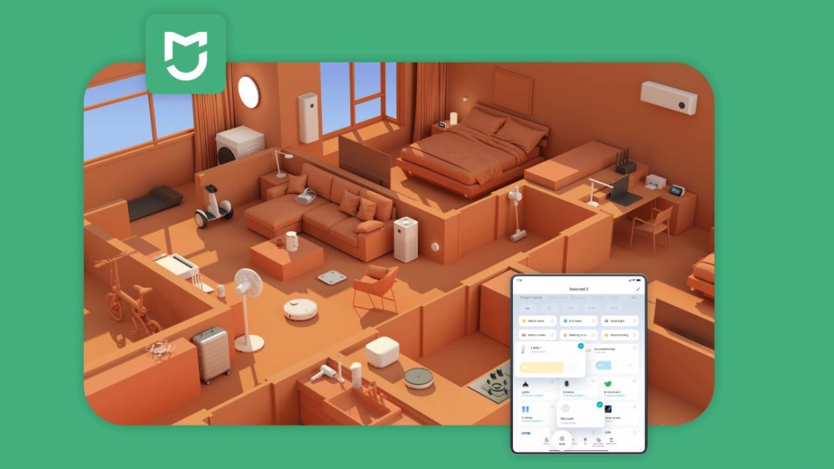 Integração total com o ecossistema Xiaomi HyperConnect, controlado pelo aplicativo no smartphone/ Divulgação