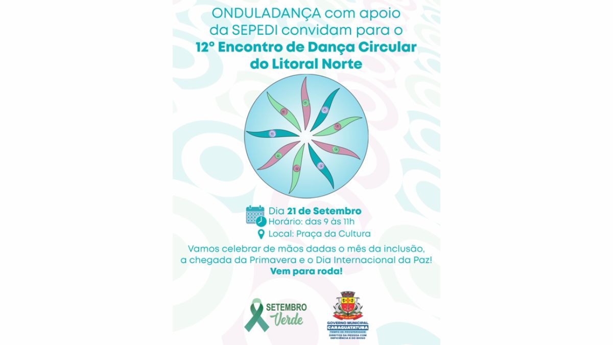 Dança Circular celebra a inclusão e a chegada da Primavera/ Divulgação/PMC